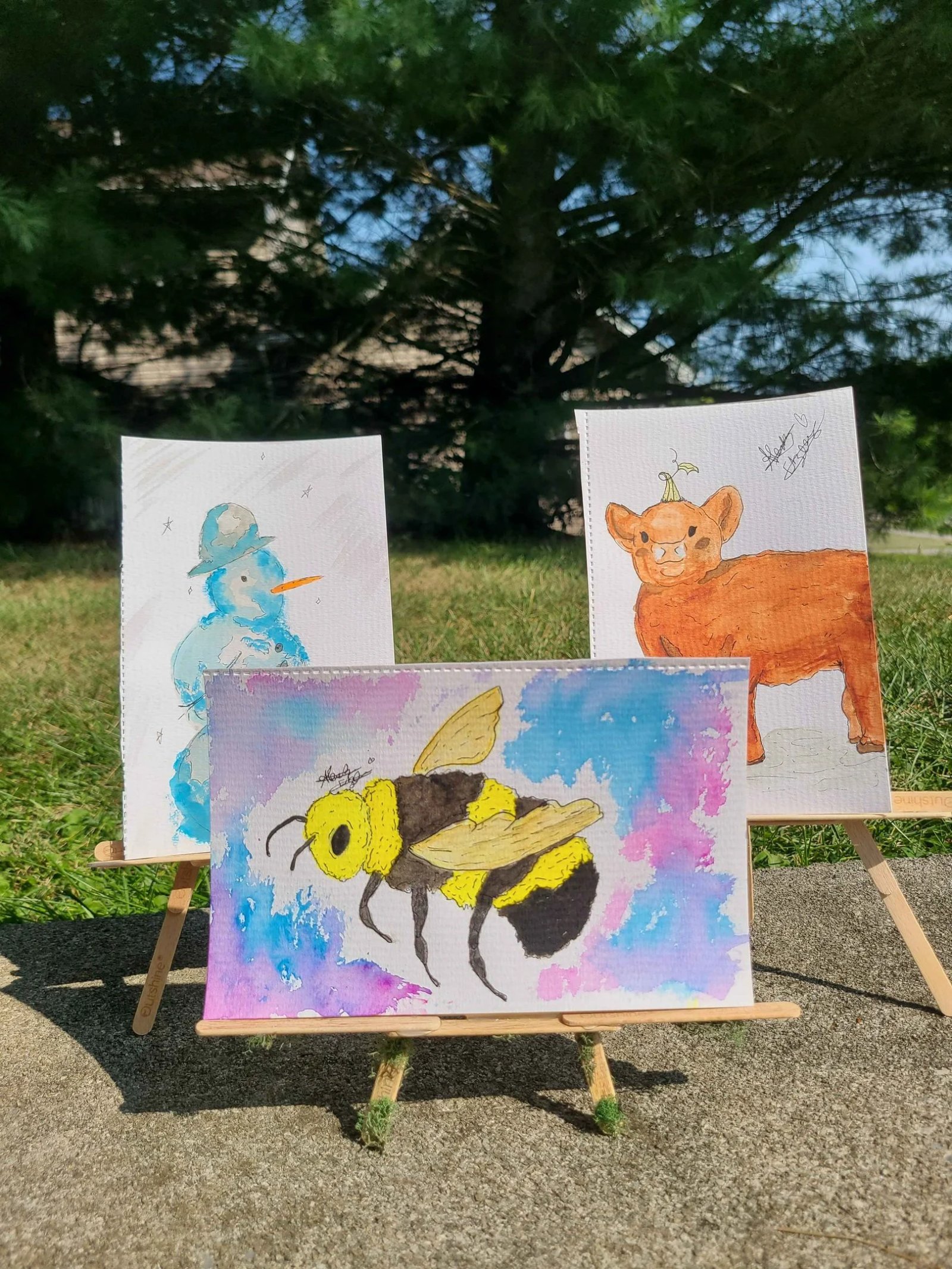 Original watercolor paintings